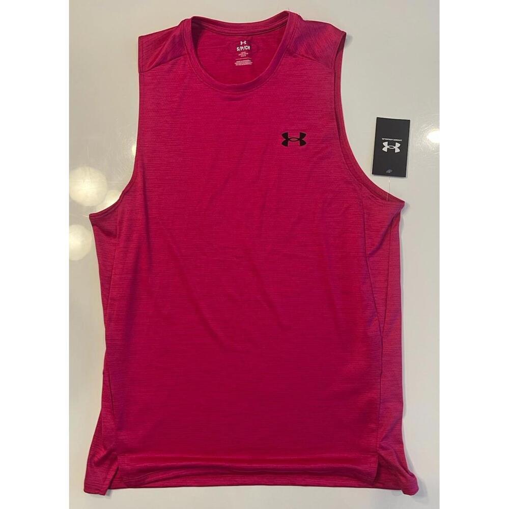 $35 Men's Under Armour Loose Fit 1384290 UA Tech Vent Tank L - Picture 3 of 5